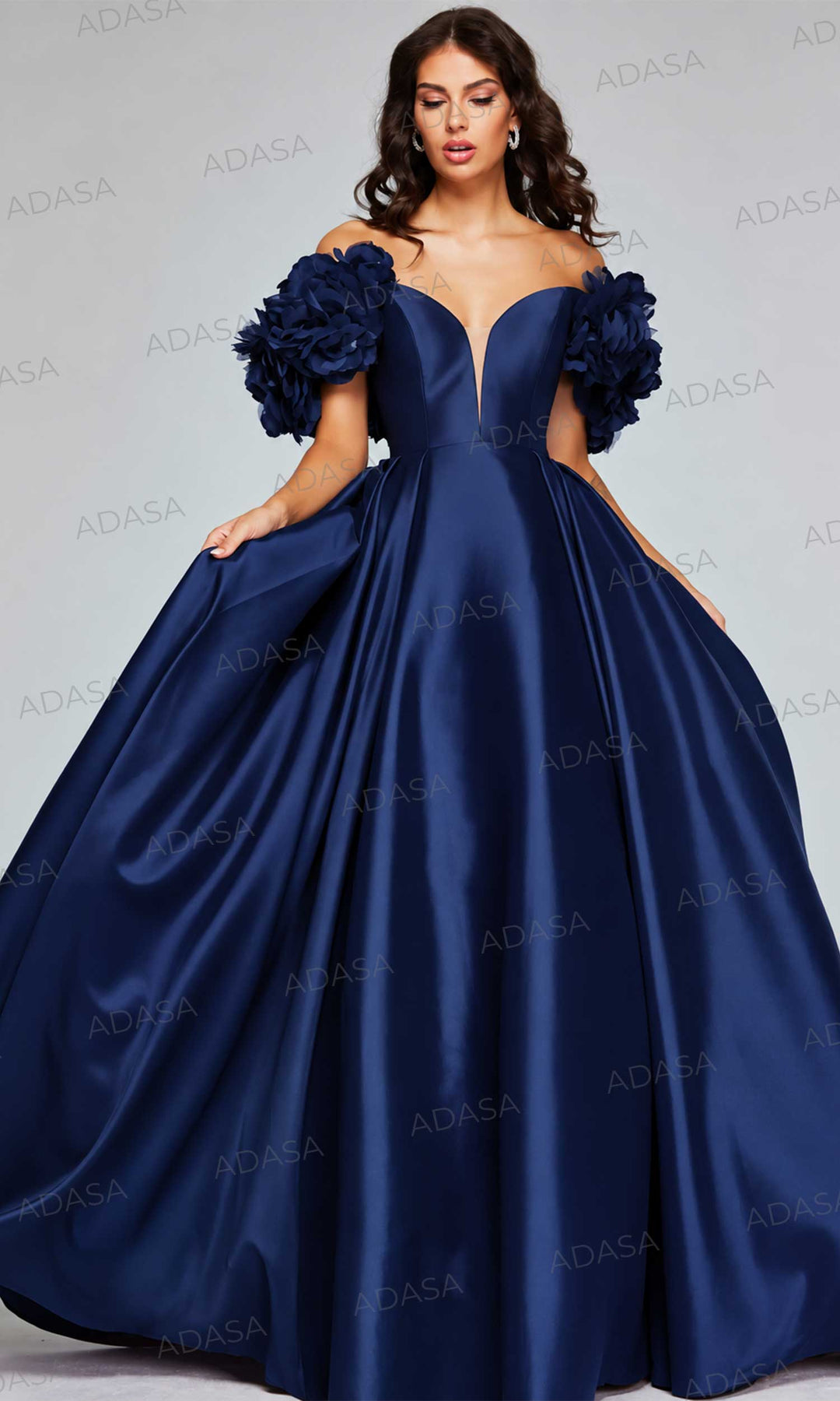Jovani 40794 - Plunging Sweetheart Ballgown