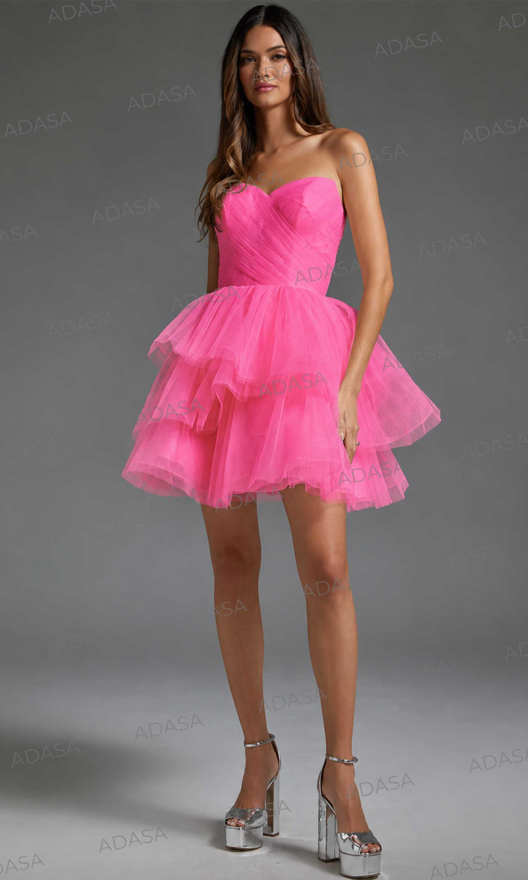 Jovani 41054 - Strapless Fit and Flare Cocktail Dress