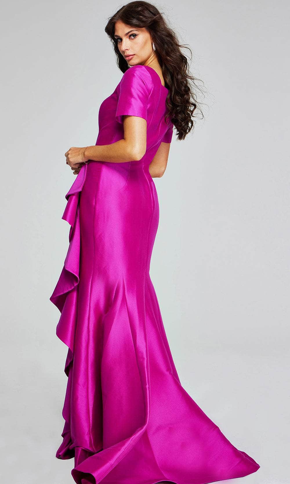 Jovani 41128 - Taffeta Mermaid Evening Gown Special Occasion Dress