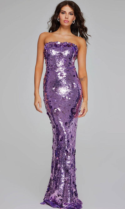 Jovani 42154 - Sequin Sheath Evening Gown Special Occasion Dresses