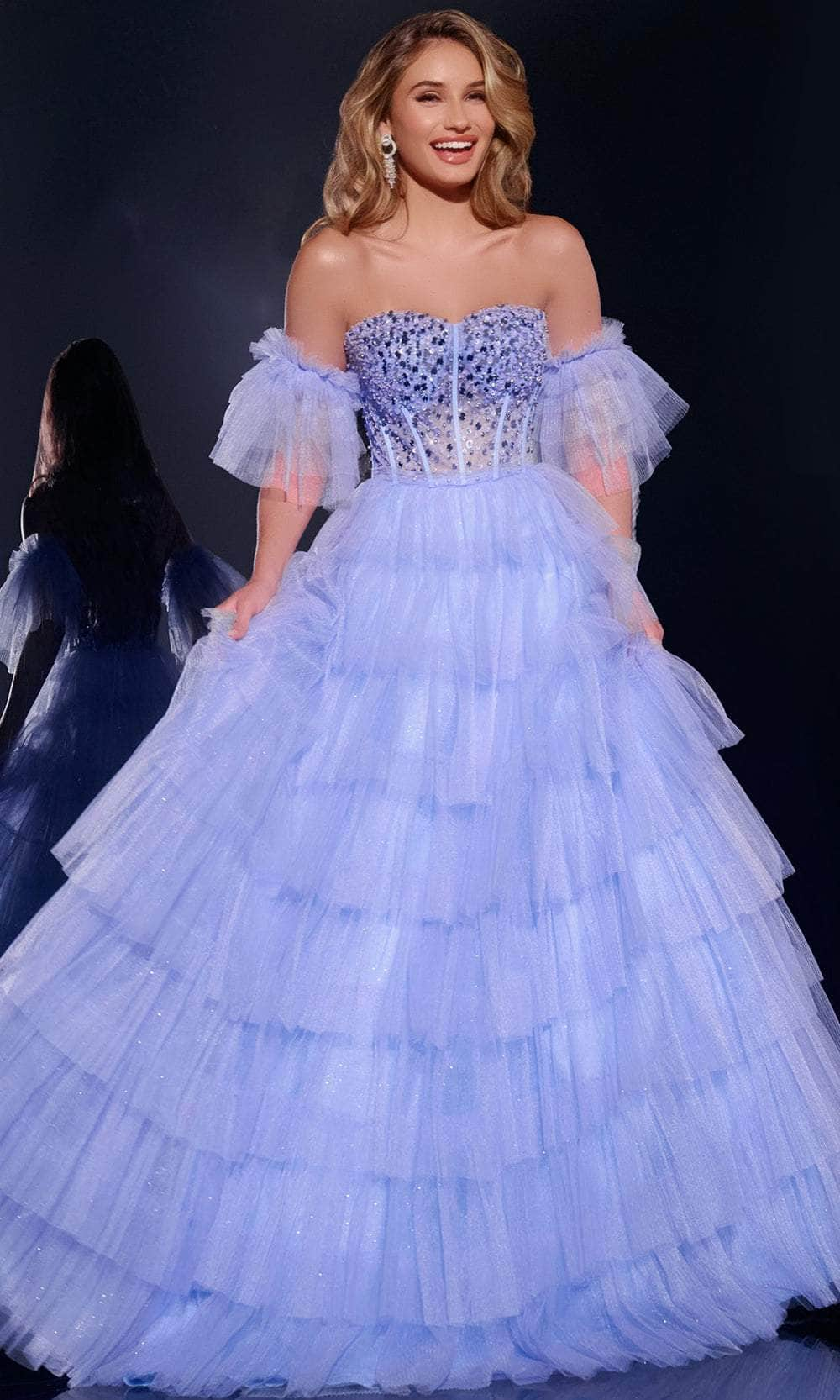 Jovani 42249 - Beaded Sweetheart Ballgown Quinceanera Dresses