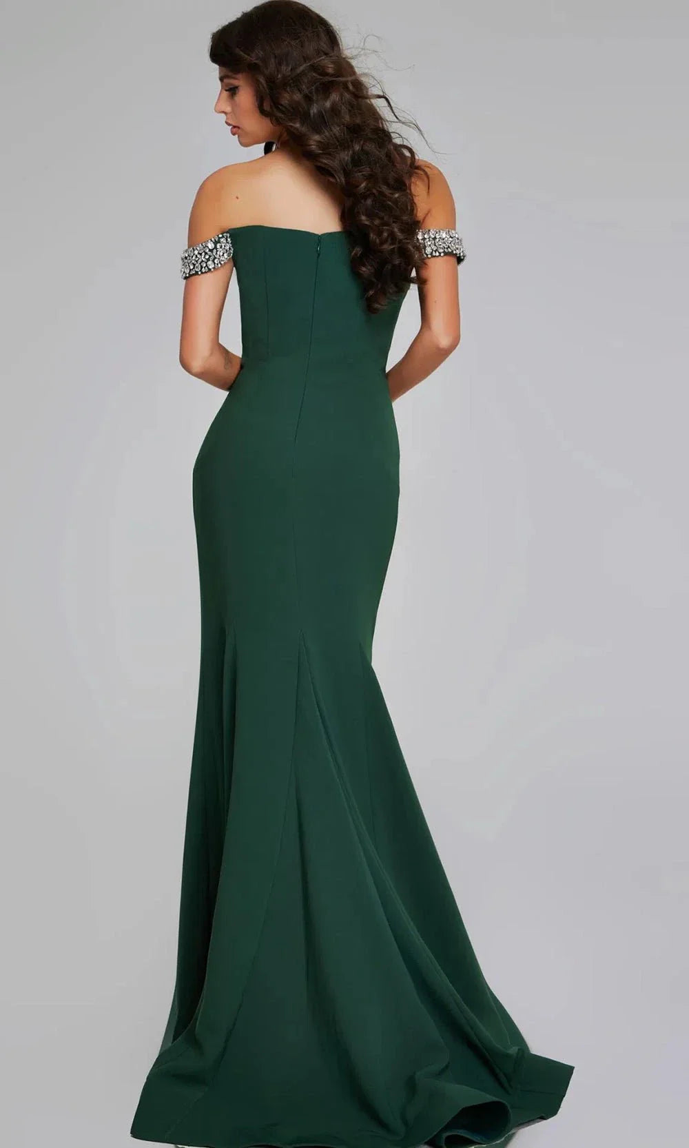 Jovani 42394 - Elegant Sheath Dress with Ruched Detail Prom Dresses