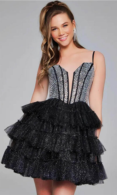 Jovani 42457 - Sleeveless Sequin Cocktail Dress Special Occasion Dresses