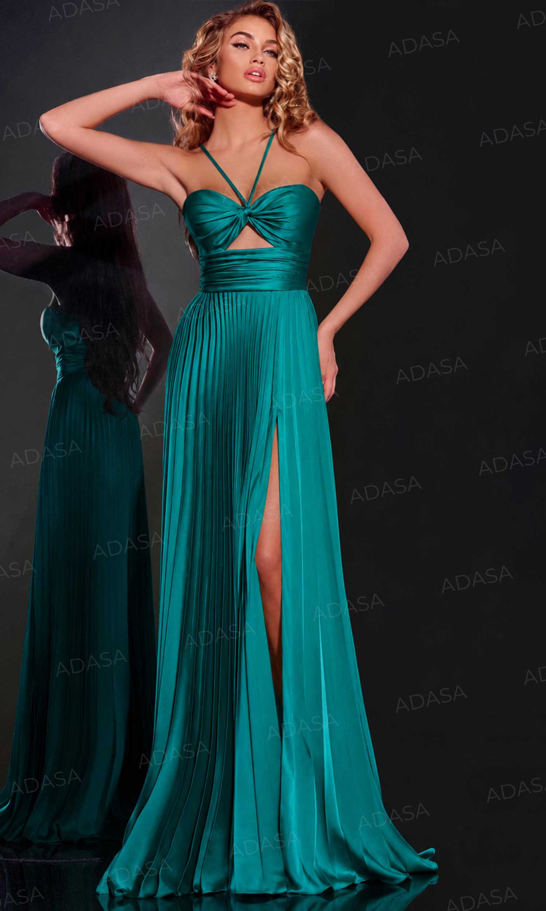 Jovani 42971 - Shirred Sweetheart Prom Dress