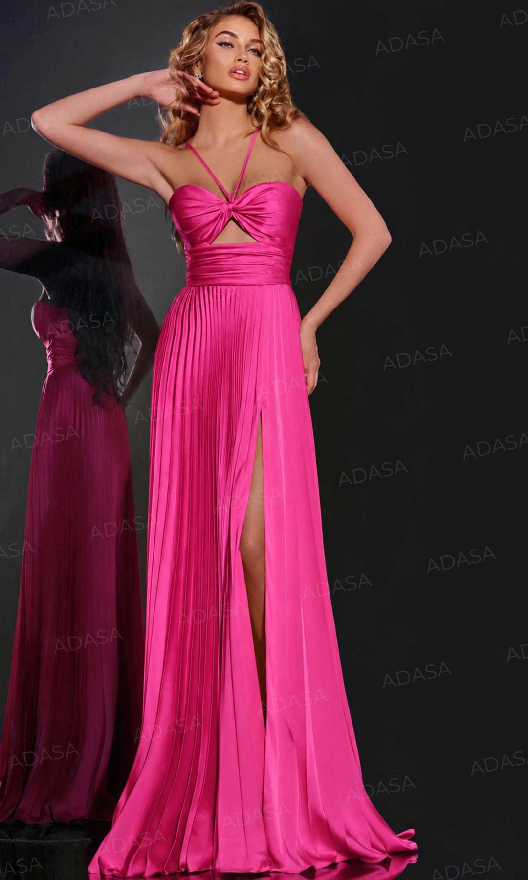 Jovani 42971 - Shirred Sweetheart Prom Dress