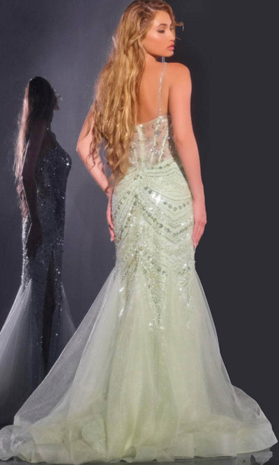 Jovani 43189 - Beaded Mermaid Prom Gown Prom Dresses