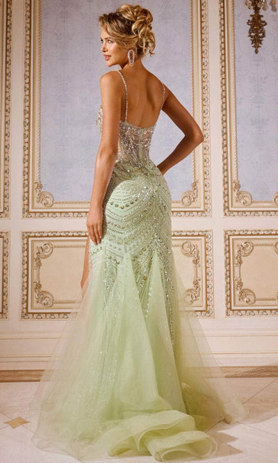 Jovani 43189 - Beaded Mermaid Prom Gown Prom Dresses