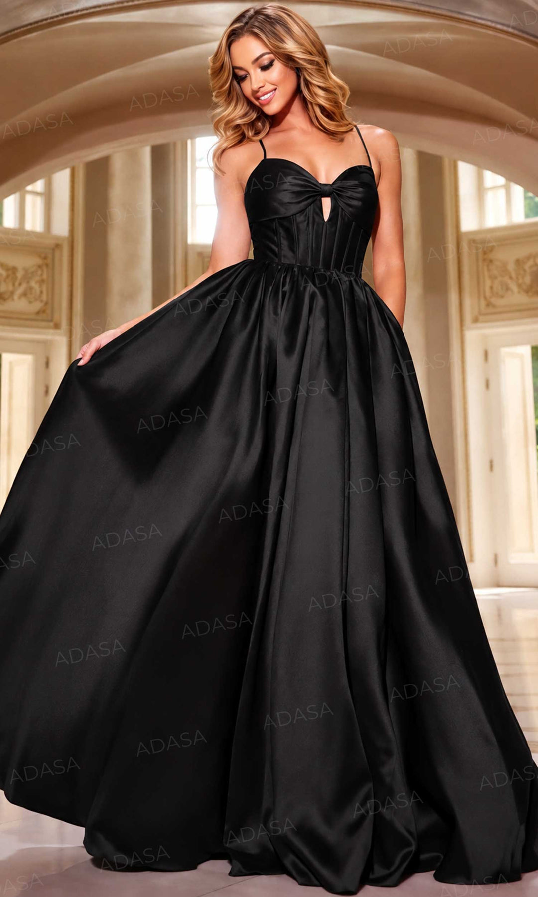 Jovani 43199 - Corset A-Line Prom Dress