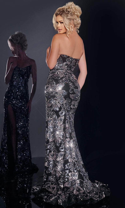 Jovani 44116 - Sequined Prom Dress Prom Dresses