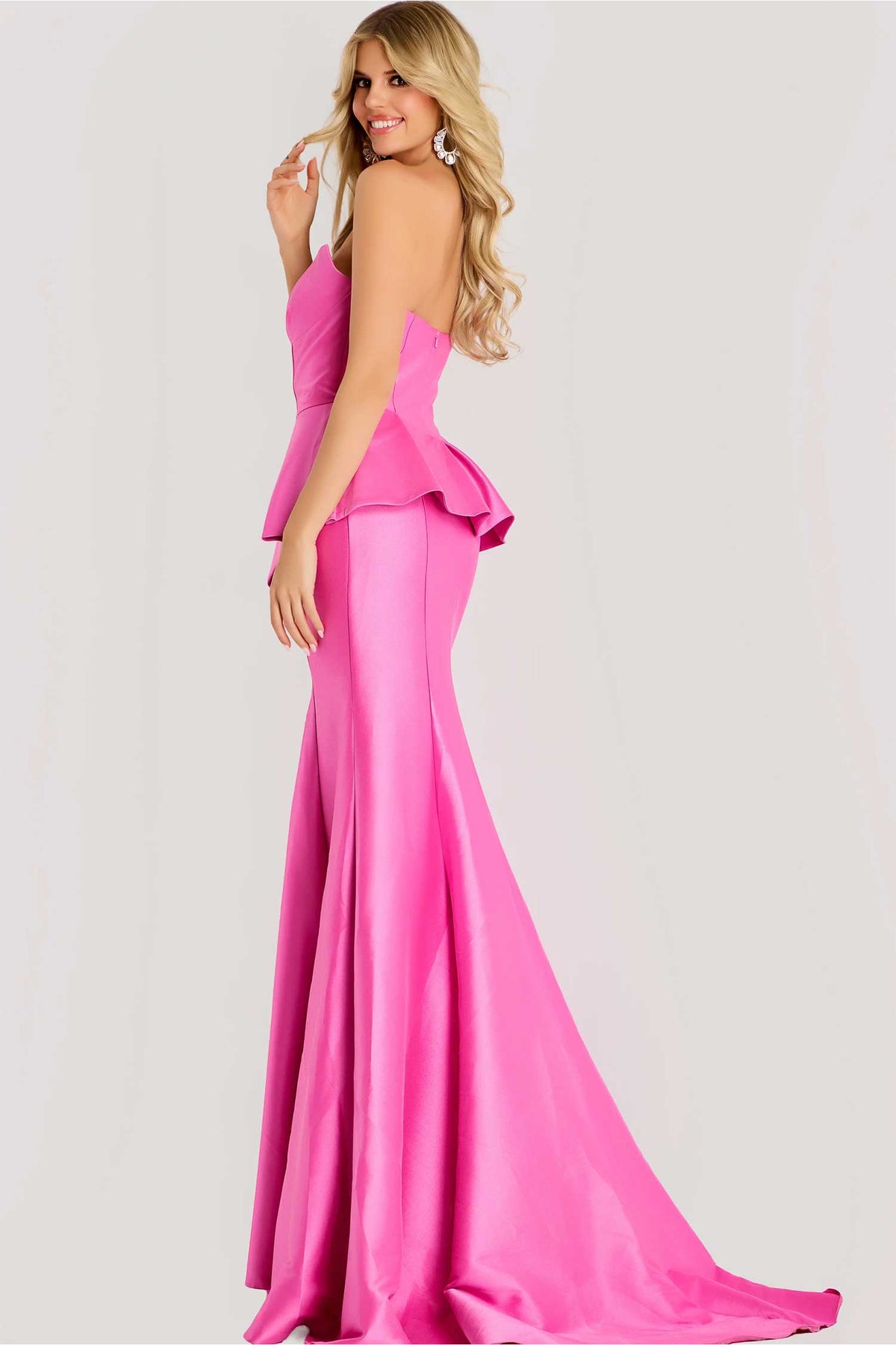 Jovani 49071 - Sculpted Trumpet Sweetheart Evening Gown