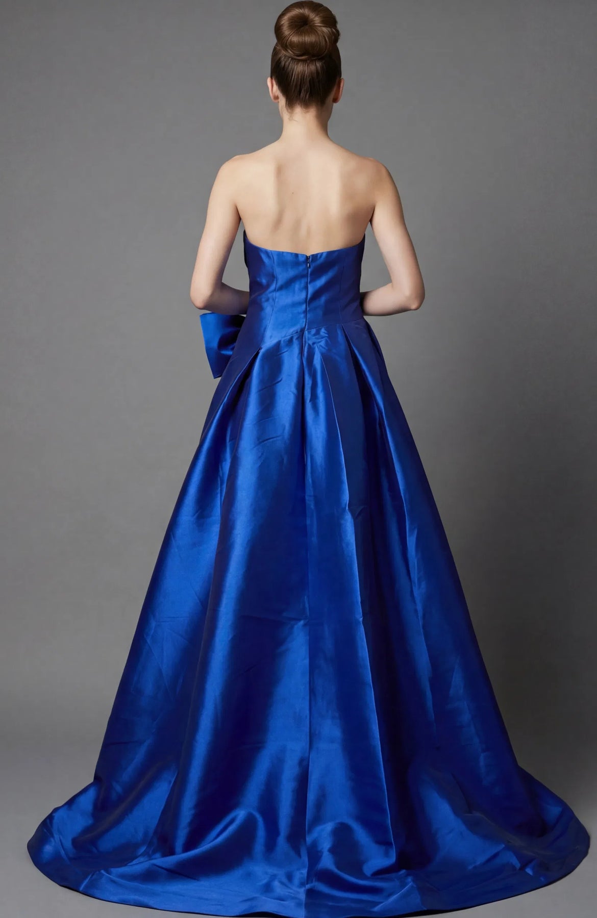 Jovani 49196 Bow Accented Prom Dress