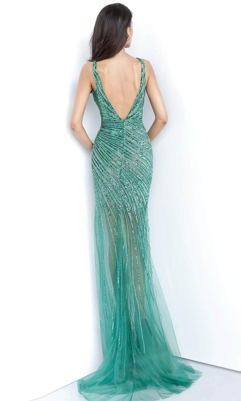 Jovani 63405 - High Slit Junior Prom Dress Evening Dresses