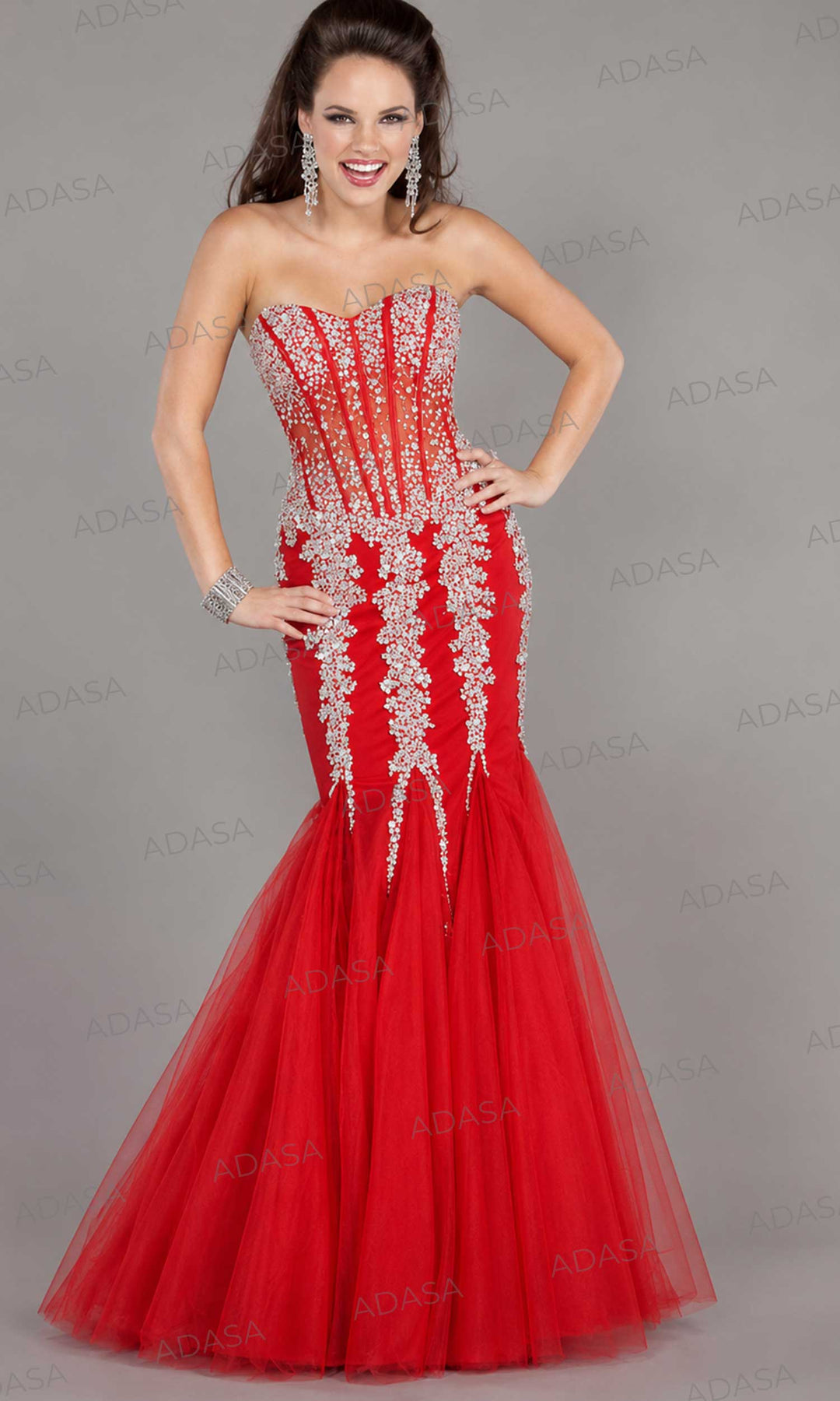Jovani - Beaded Gown 5908SC