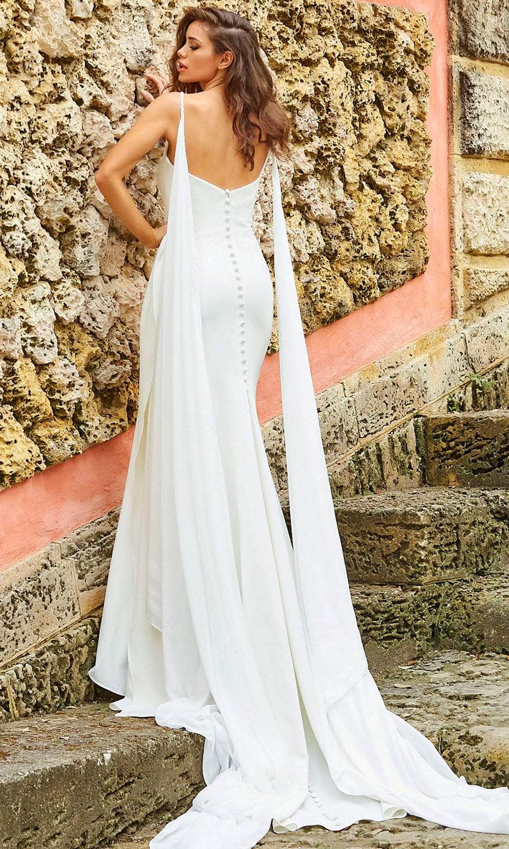 Jovani Bridal JB07139 - Sweetheart Bridal Gown with Sashes Bridal Dresses