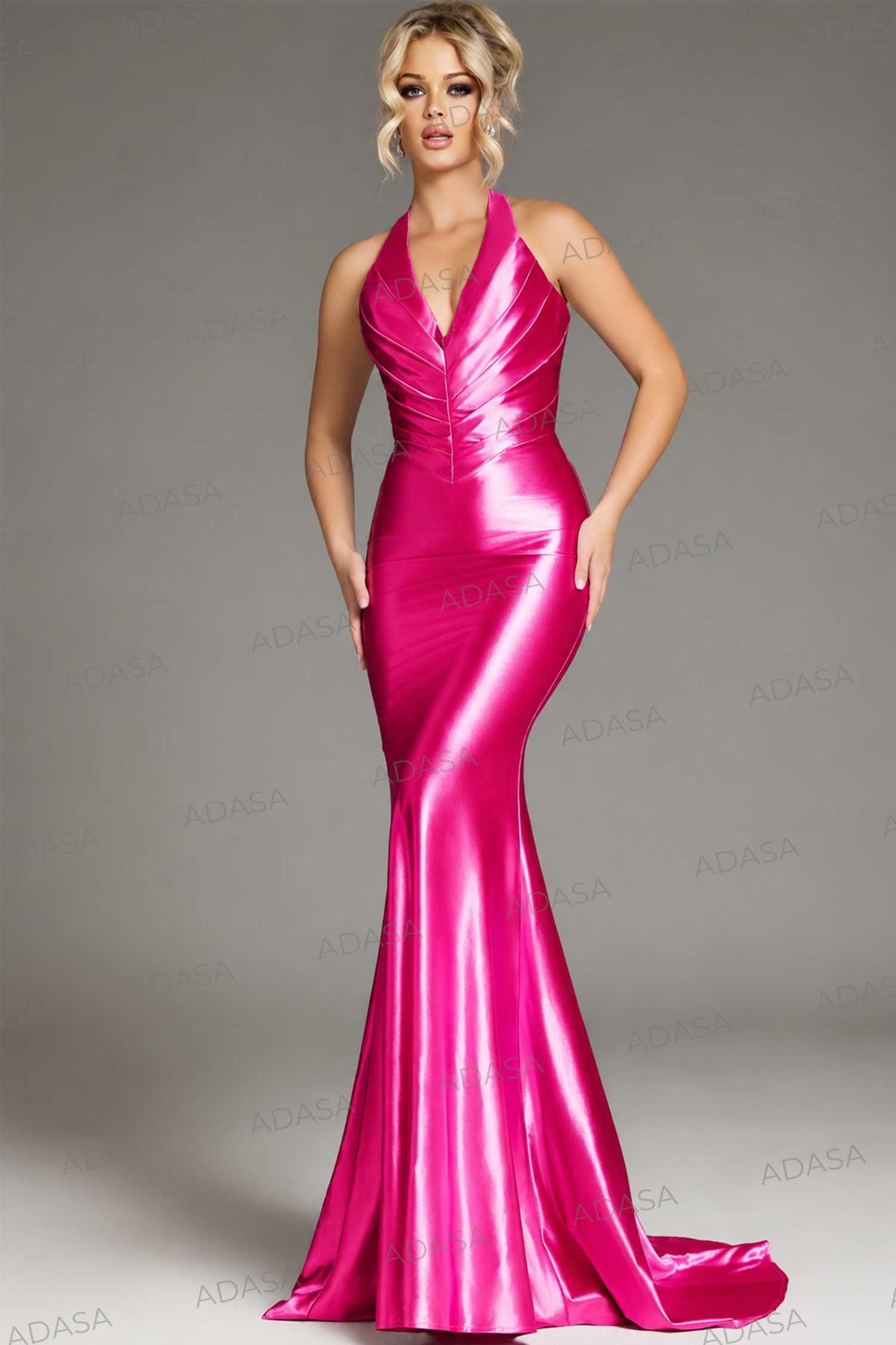 Jovani D5008 - Pleat Bodice Prom Dress