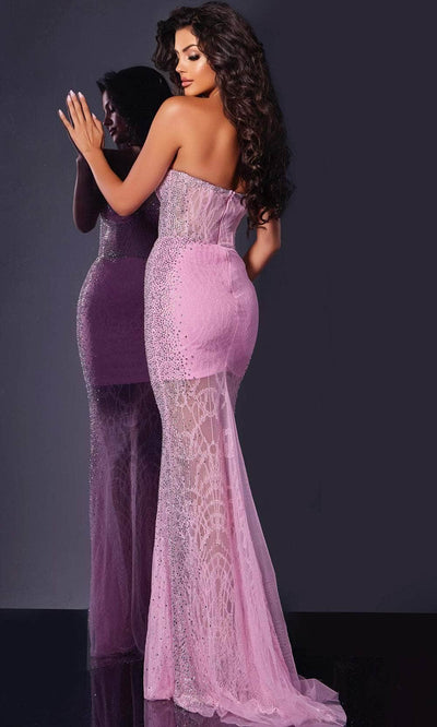 Jovani D5503 - Illusion Mermaid Prom Dress Prom Dresses