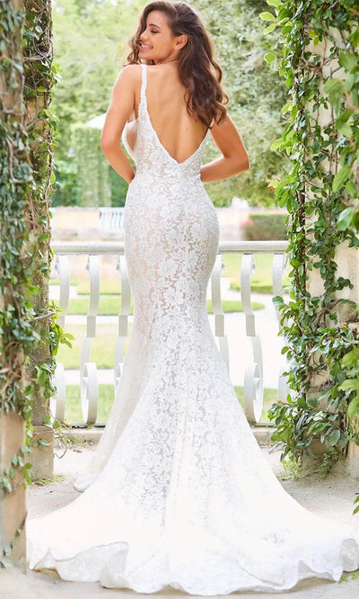 Jovani JB03864 - Embellished Lace Bridal Gown Bridal Dresses