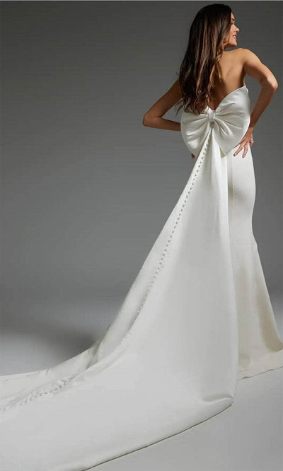 Jovani JB05352 - Oversized Bow Bridal Gown Bridal Dresses