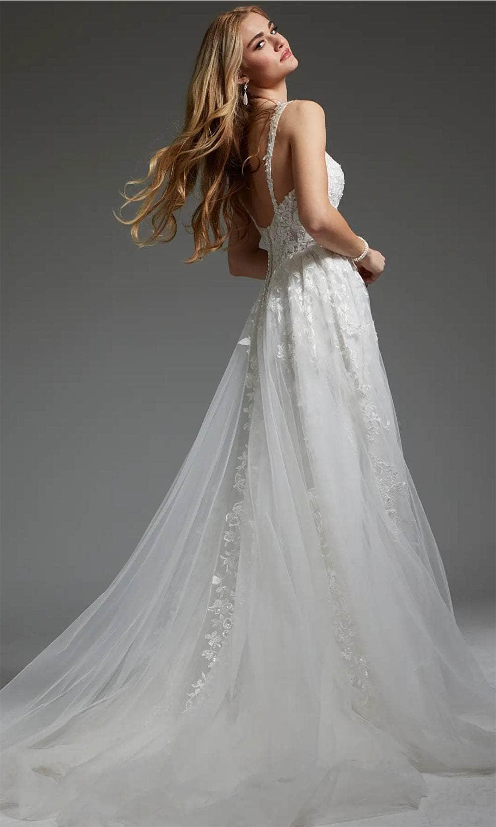 Jovani JB07311 - Embellished Corset Bridal Gown Wedding Dresses