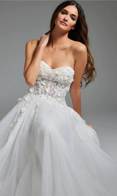 Jovani JB39160 - Applique Corset Bridal Gown Bridal Dresses