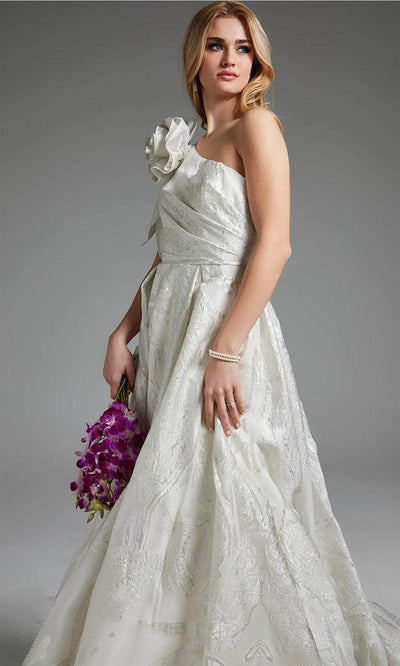 Jovani JB39218 - Rosette Draped Bridal Gown Bridal Dresses