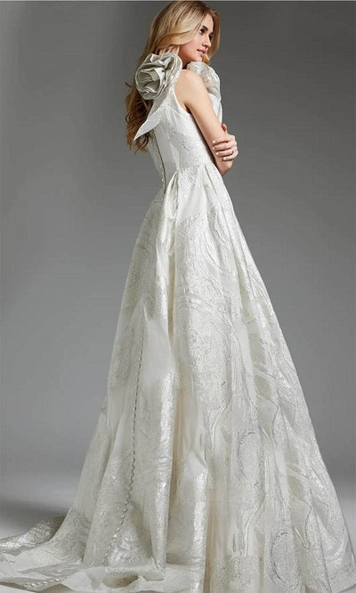 Jovani JB39218 - Rosette Draped Bridal Gown Bridal Dresses