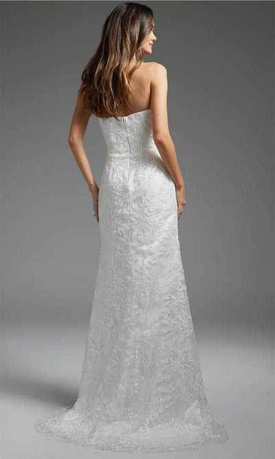 Jovani JB40608 - Strapless Bodice Sheath Bridal Gown Bridal Dresses