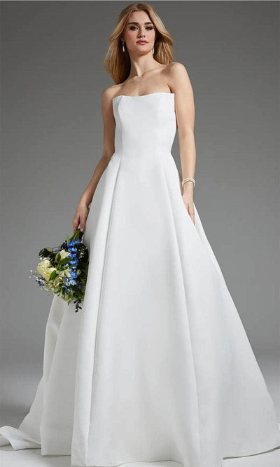 Jovani JB42346 - Strapless Open Back Bridal Gown Bridal Dresses