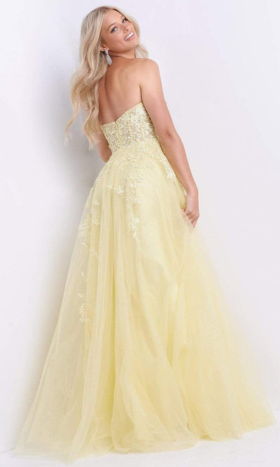 Jovani - JVN05811 Sweetheart Lace Appliqued Dress Prom Dresses