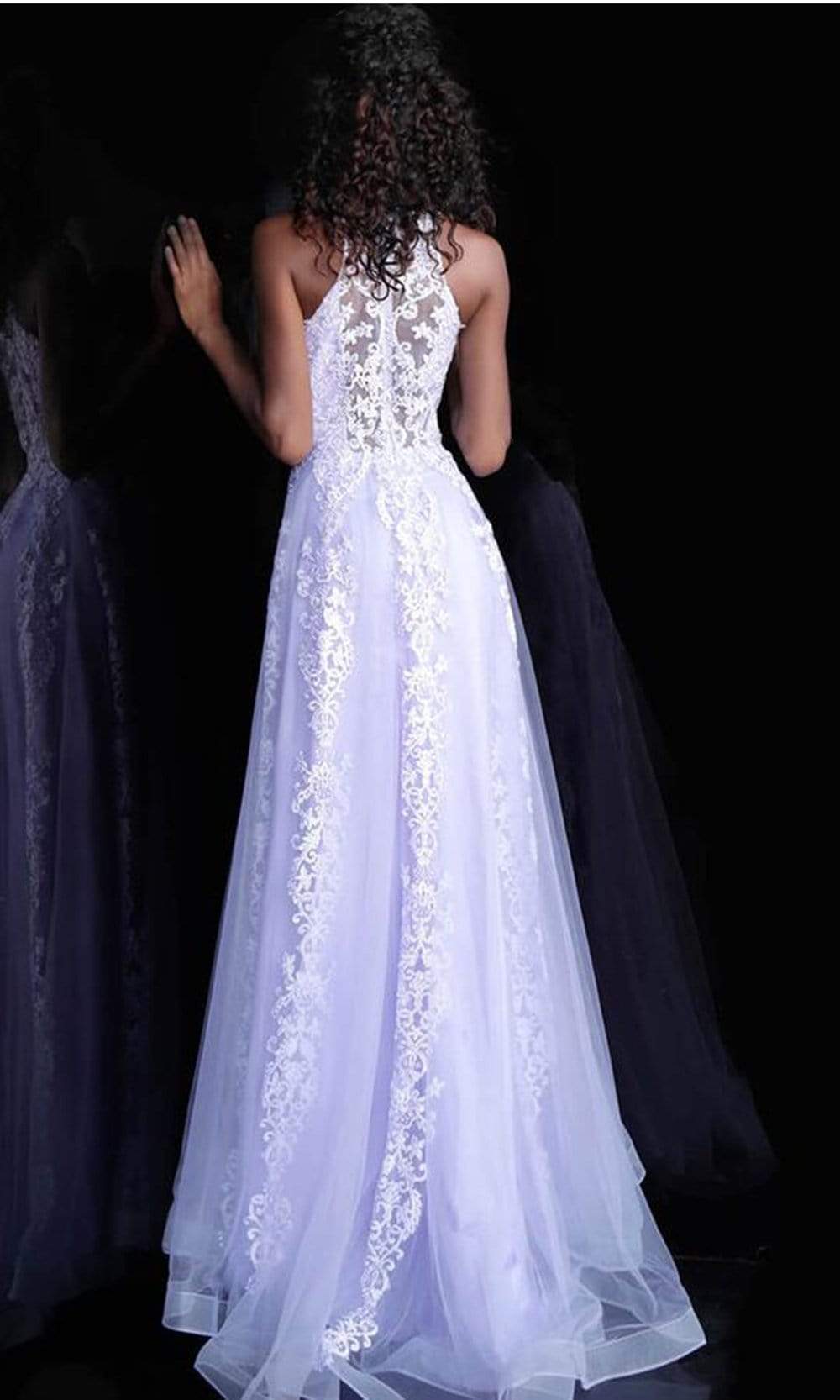 JVN by Jovani JVN64157 - Long A-Line Dress - Tulle Fabric, Sleeveless, Lace Embroidery, Beaded, Invisible Back Zipper. Hook And Eye Closure. 0 / Wine JVN by Jovani JVN64157 - Long A-Line Dress - Tulle Fabric, Sleeveless, Lace Embroidery, Beaded, Invisible Back Zipper. Hook And Eye Closure. 0 / Wine