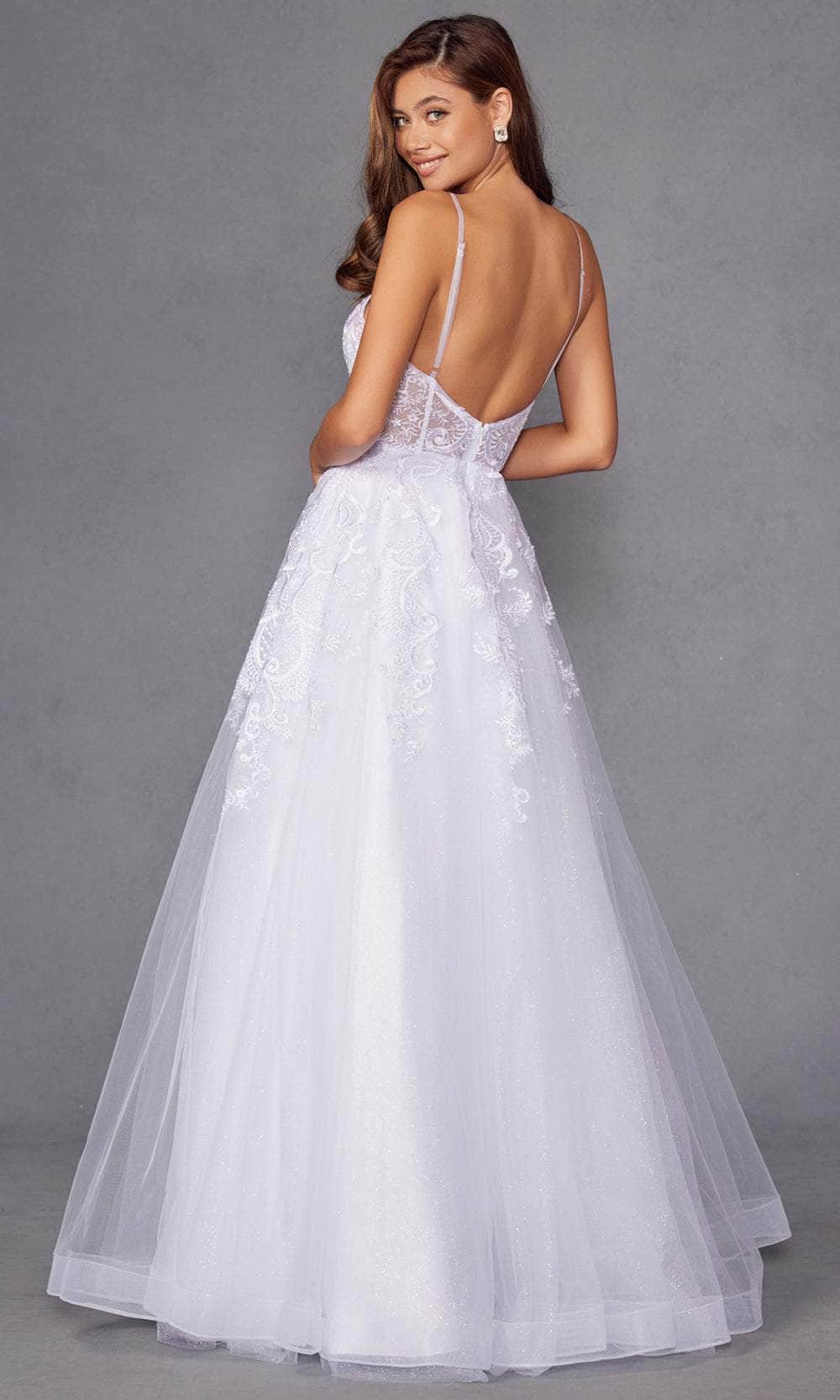 Juliet Dresses 2482SW - Sparkling Embroidered Tulle Gown Bridal Dresses