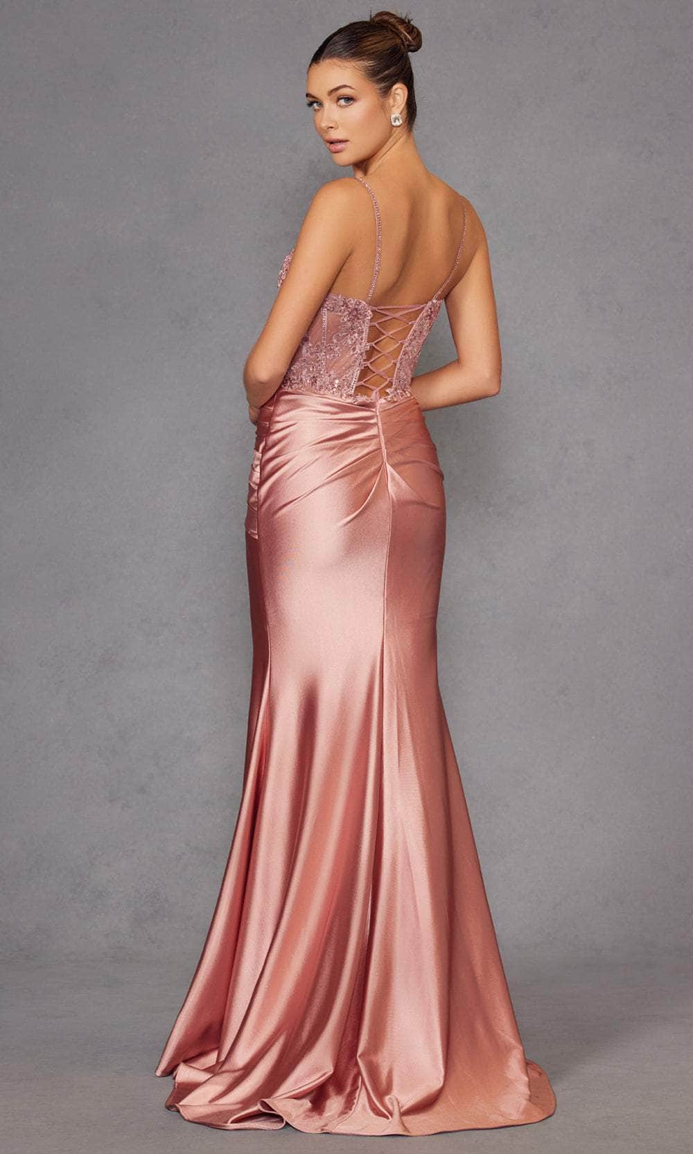 Juliet Dresses 2531K - Sweetheart Gown with Floral Lace Details Prom Dresses
