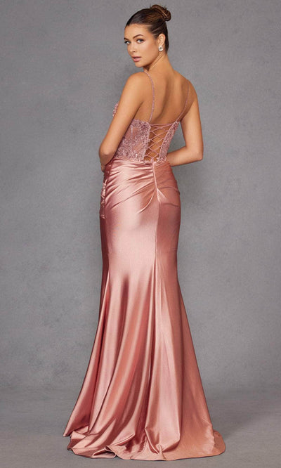 Juliet Dresses 2531K - Sweetheart Gown with Floral Lace Details Prom Dresses