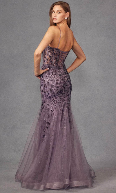 Juliet Dresses JT2441S - V-Neck Godets Accent Prom Gown Evening Dresses