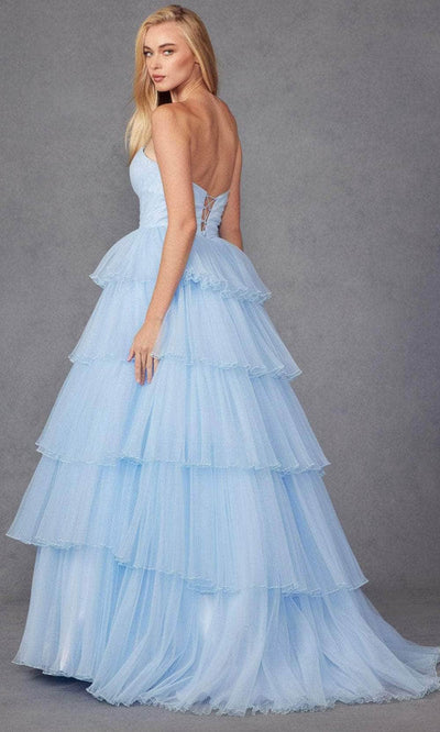 Juliet Dresses JT2452K - Sweetheart Lace-Up Back Ballgown Prom Dresses