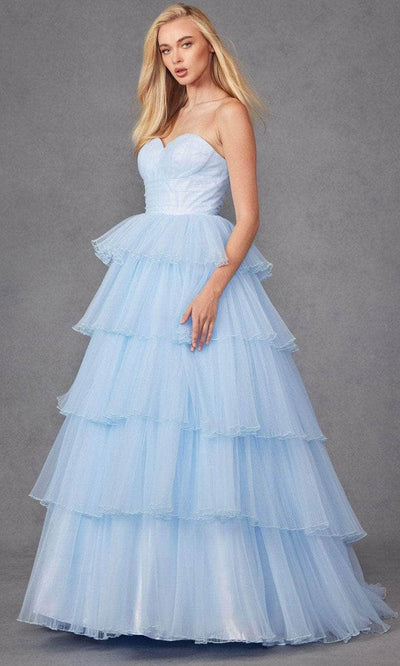 Juliet Dresses JT2452K - Sweetheart Lace-Up Back Ballgown Prom Dresses
