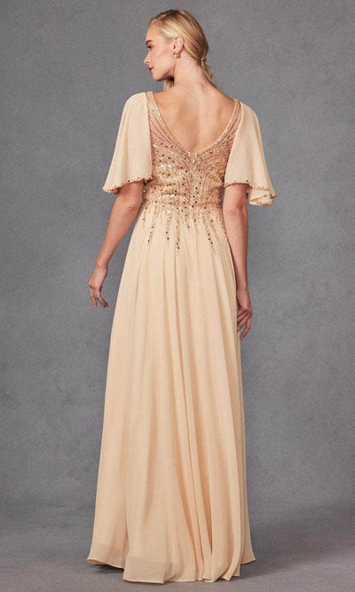 Juliet Dresses JTM14F - V-Neck A-Line Prom Gown Evening Dresses