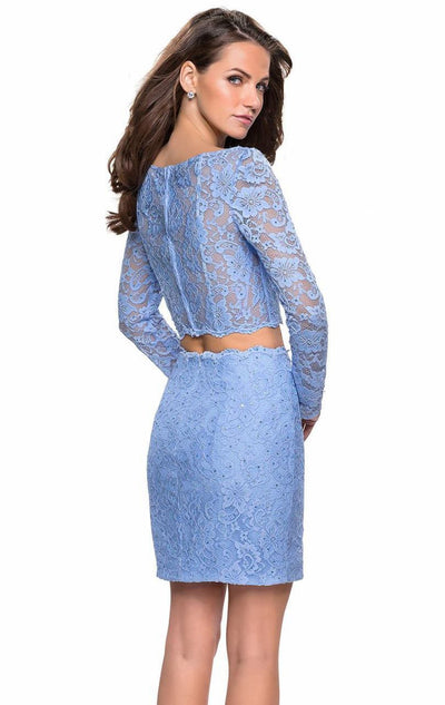 La Femme - 26767 Two Piece Lace Long Sleeves Dress Special Occasion Dress