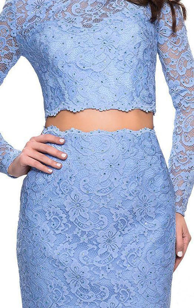 La Femme - 26767 Two Piece Lace Long Sleeves Dress Special Occasion Dress