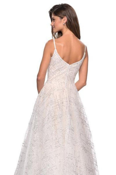 La Femme - 27199 Sparkling Sequin Sleeveless A-Line Dress Special Occasion Dress