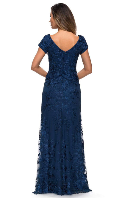 La Femme - 27842 Lace Scoop Neck Sheath Dress Mother of the Bride Dresses