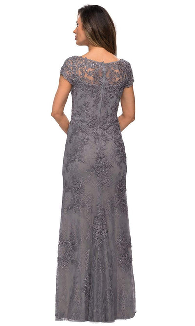 La Femme - 27856 Lace Bateau Sheath Dress Mother of the Bride Dresses