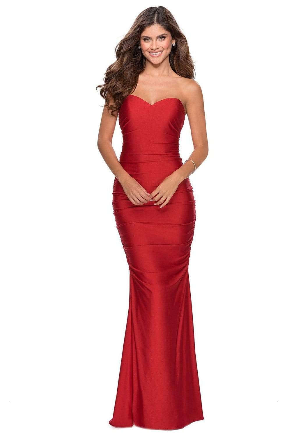 La Femme - 28324 Long Sweetheart Evening Dress