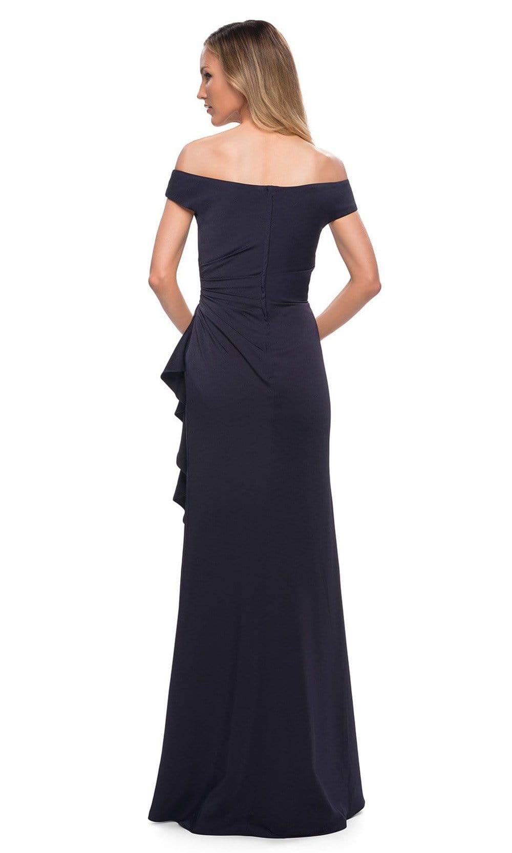 La Femme - 29509 Ruched A-Line Evening Dress Mother of the Bride Dresses