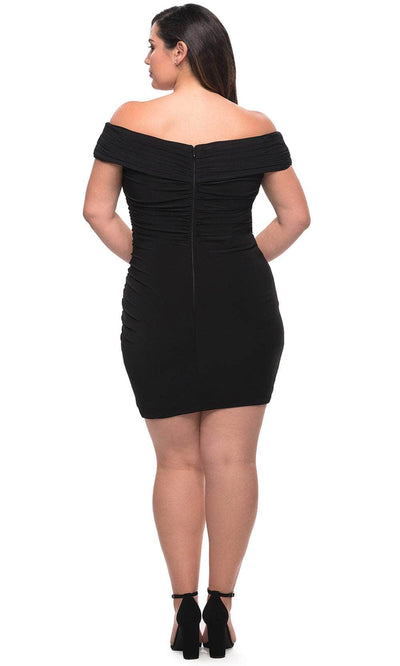 La Femme 29521 - Ruched Cocktail Dress Special Occasion Dress