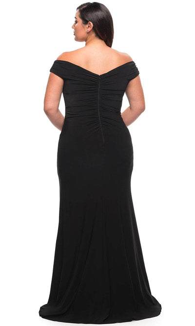 La Femme 29663 - Ruched Off Shoulder Prom Dress Special Occasion Dress