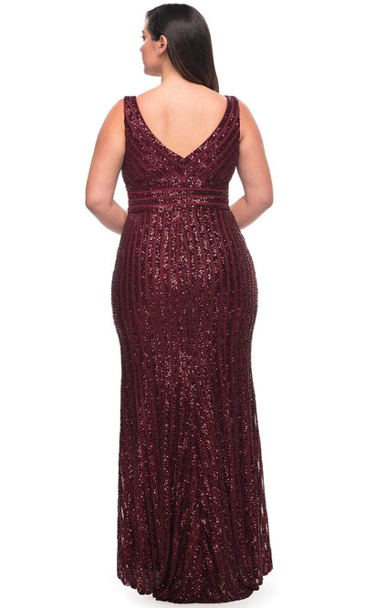 La Femme 30182 - Sequin Sleeveless Sheath Dress Special Occasion Dress