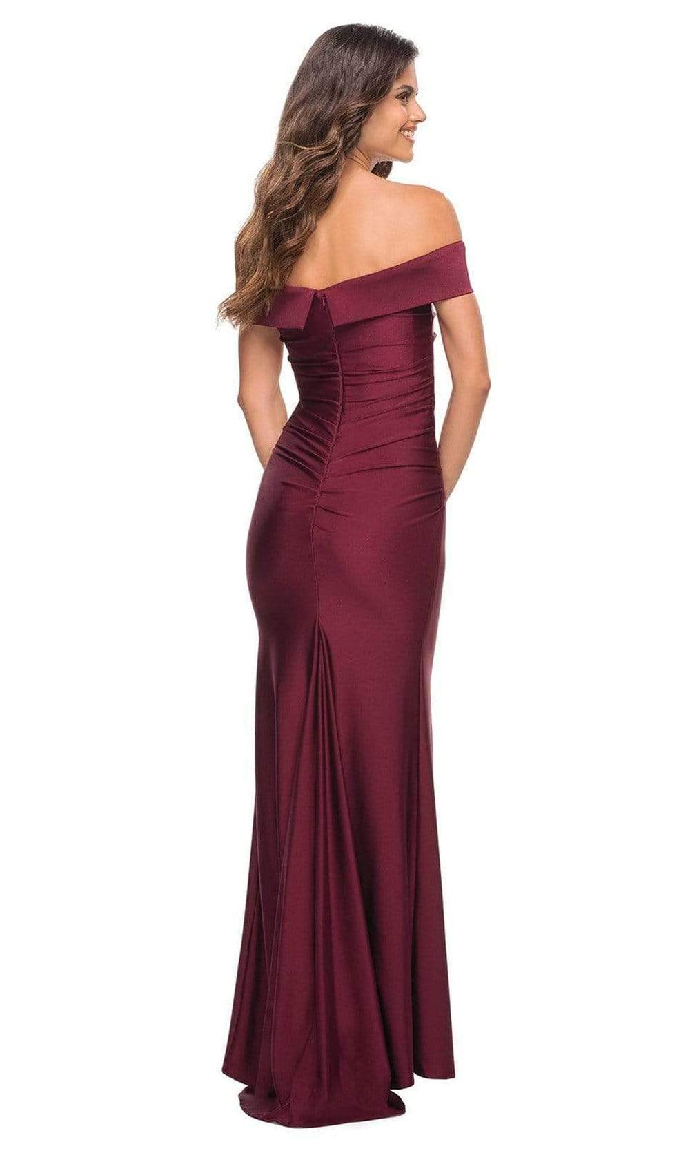 La Femme - 30422 Off Shoulder Sheath Dress Special Occasion Dress