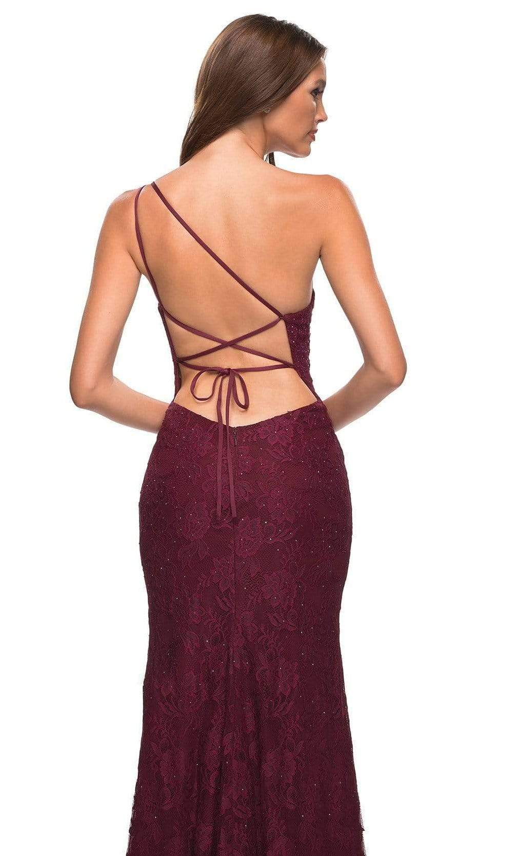 La Femme - 30441 Strappy Back Lace Gown Special Occasion Dress