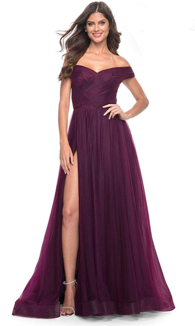 La Femme 30498 - Ethereal Tulle Prom Dress Special Occasion Dress